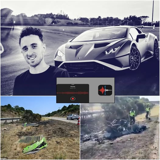12 MINUTES BEFORE DISASTER: CCTV releases audio recording of Diogo Jota’s final phone call before the crash. The conversation sounds eerily prophetic, sending chills down the spine of those who hear it. 🔗 Full call transcript in the comments 🔗 Viewer discretion advised 👇-tin123